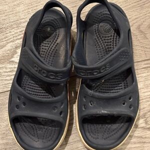 Crocs Kids Crocband Sandals, Navy
